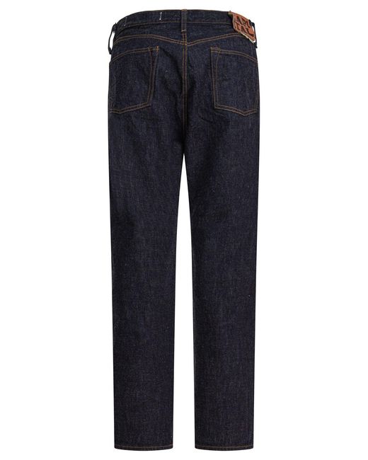 Kapital Blue Five-Pocket Jeans for men