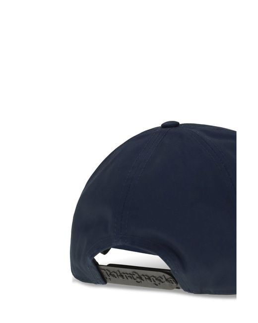 Palm Angels Blue Baseball Cap for men