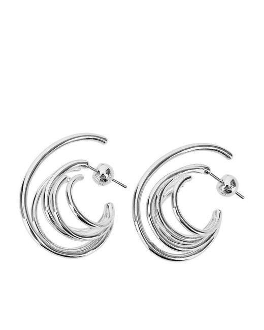 Panconesi Metallic 'Orbit Small' Earrings