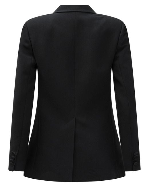 Semler Black Double Breasted Blazer Jacket