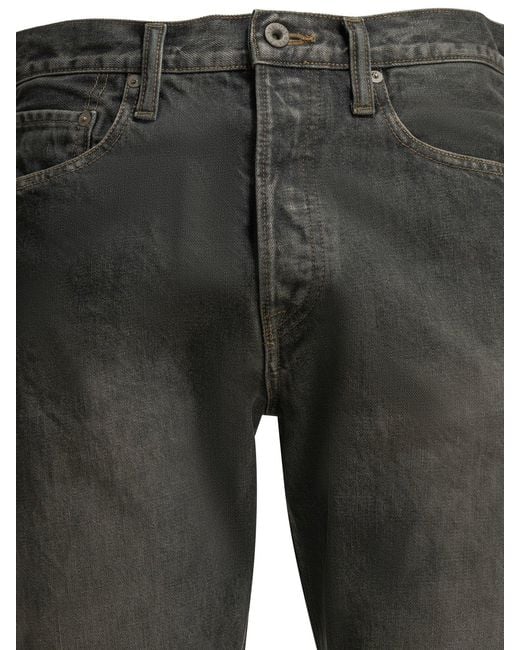 Kapital Gray 14Oz Monkey Cisco Studs Jeans for men