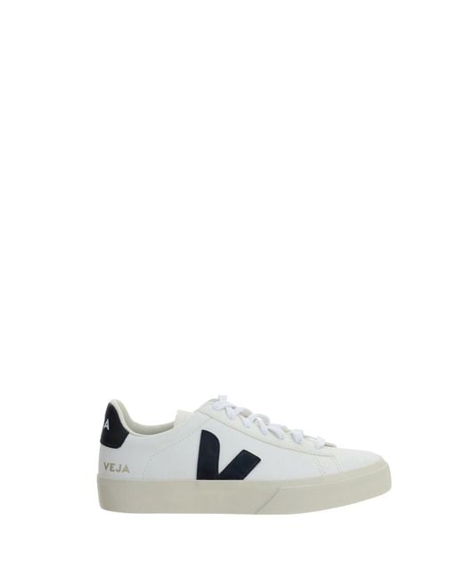 Veja White Leather Sneakers Extra