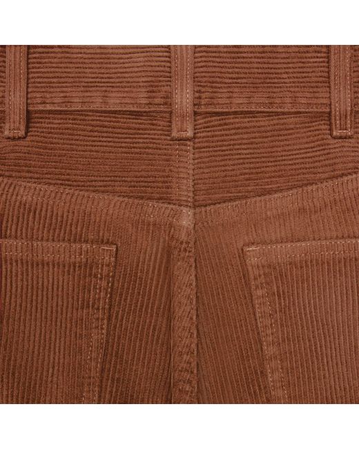 Céline Brown Corduroy Jeans