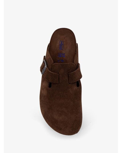 Birkenstock Brown Boston Slippers