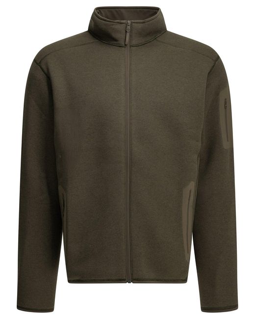 Arc'teryx Green "Covert" Zip-Up Sweatshirt for men