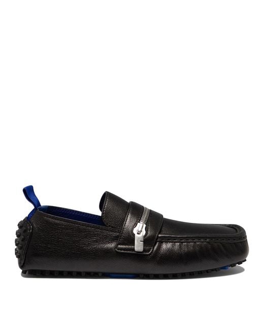 Burberry Black "Motor" Loafers for men