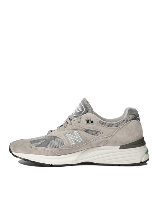 New Balance White "made In Uk 991v2" Sneakers for men