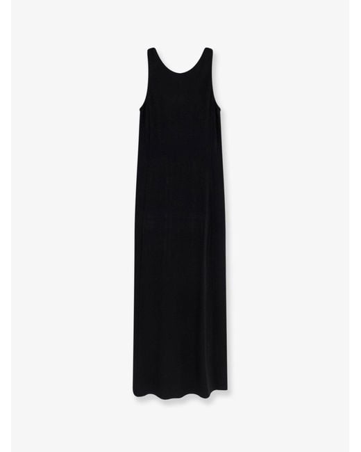 Max Mara Black Dresses Viscosa Elastan