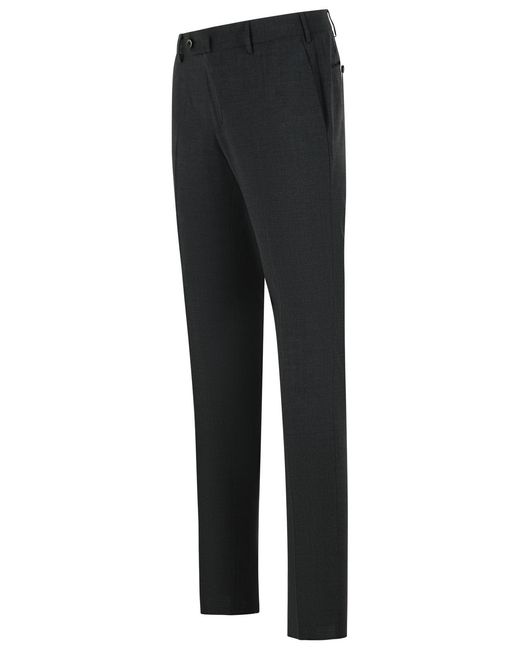 PT01 Blue Slim Stretch Virgin Wool Pants for men