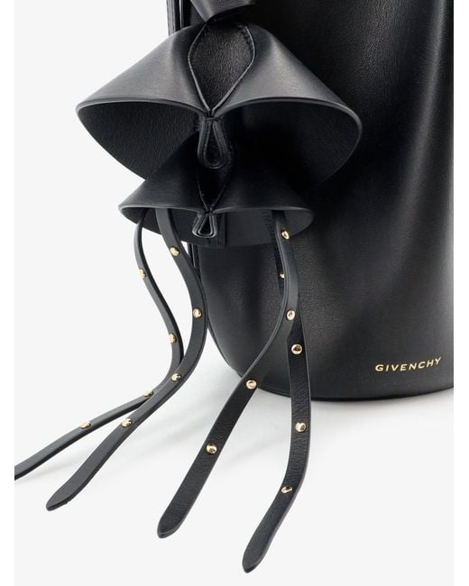 Givenchy White Nano Snap Leather Crossbody Bag