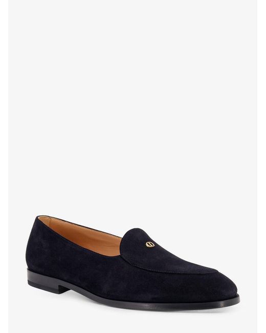Dior White Dior Antibes Suede Loafers for men