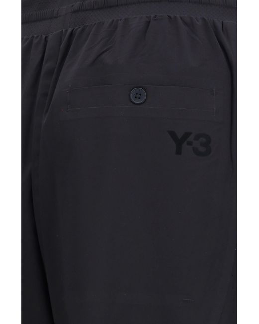 Y-3 Blue M Lt Wov Shorts for men