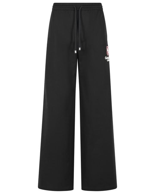 Amiri Black Cotton Trousers for men