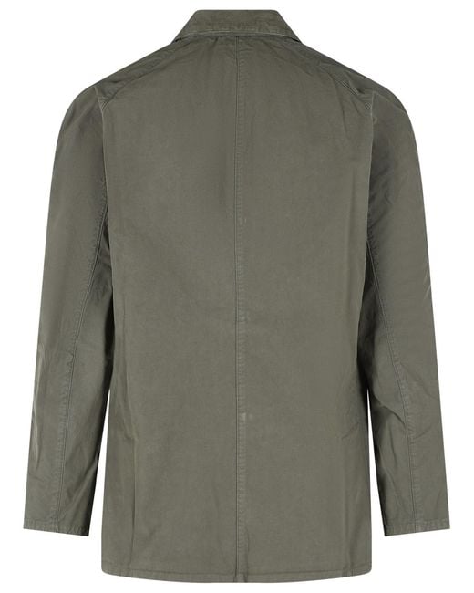 Barbour Green Ashby Casual Jacket for men