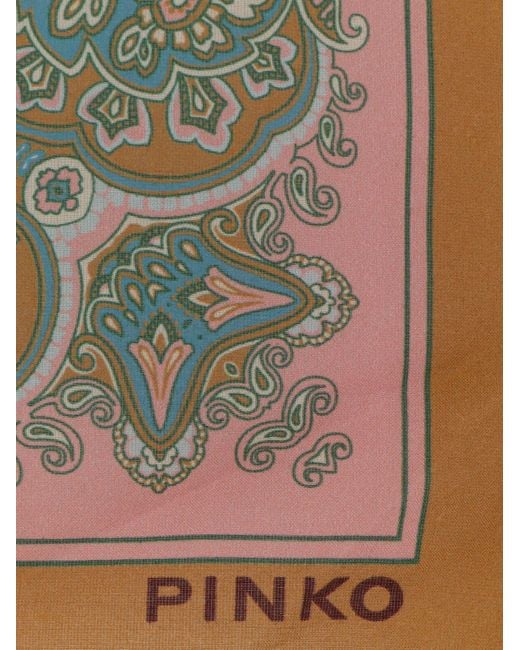 Pinko Pink Foulard Multicolour
