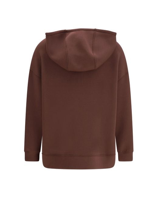 Weekend by Maxmara Brown Hooded Sweatshirt Radura