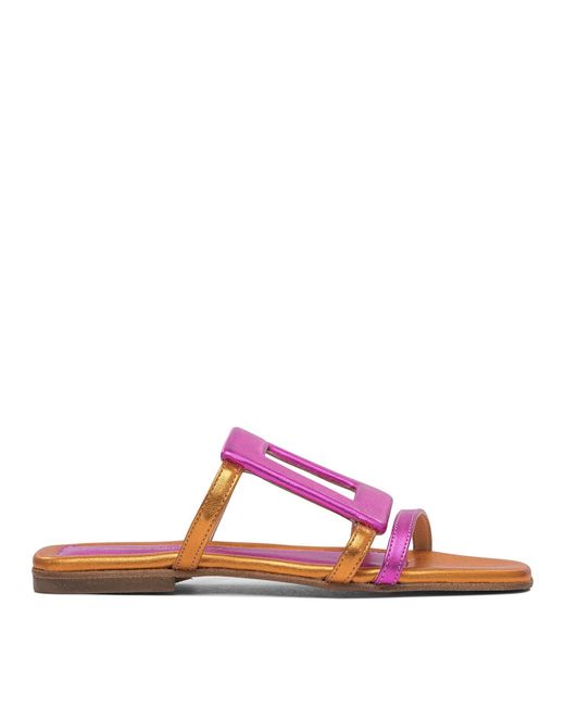Elina Linardaki Pink Sandals