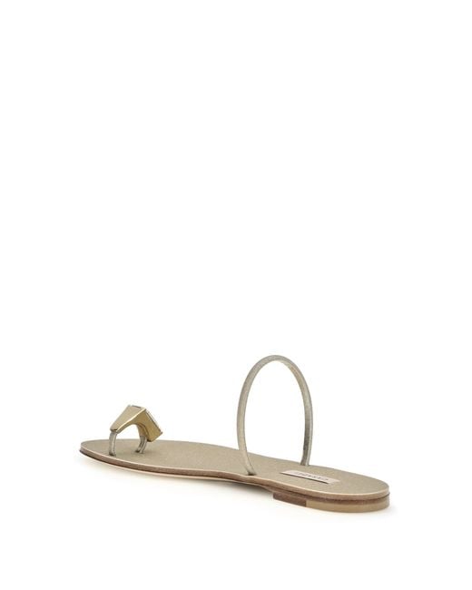 Casadei White Sandals Soraya Solar Eclipse