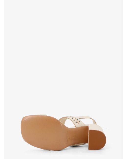 Zimmermann White Sandals Alchemy 85 Leather