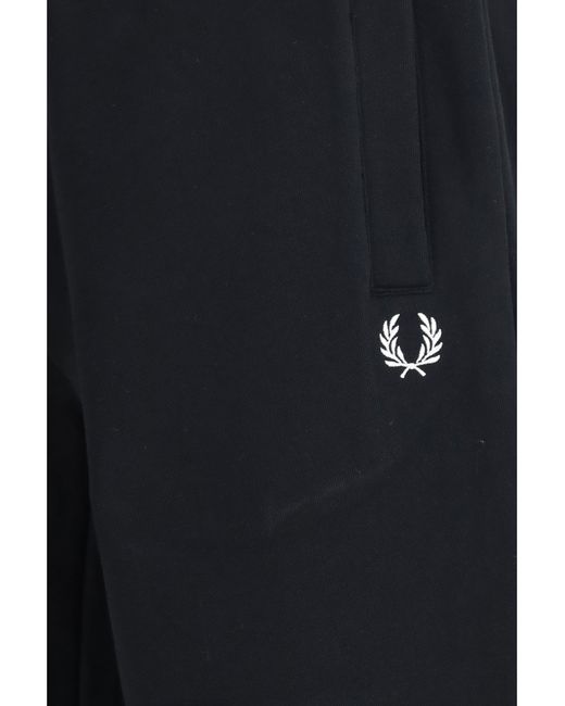 Fred Perry Blue Loopback Sweatpants for men