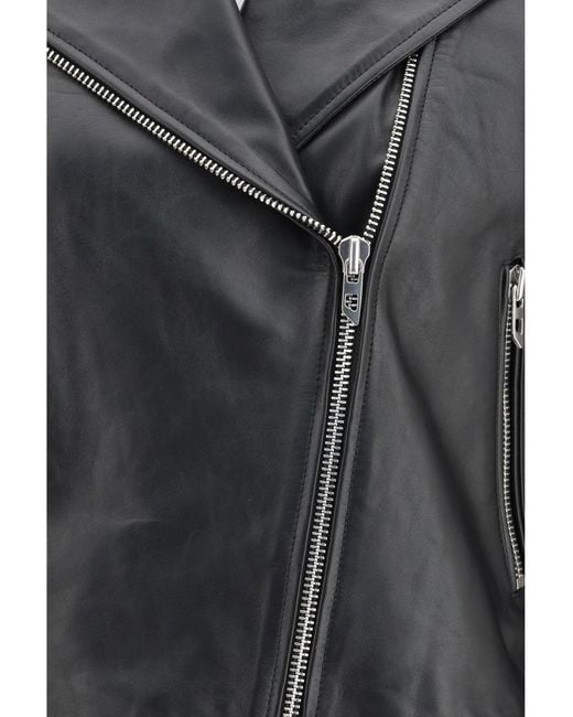 DIESEL Black L-Unatic Jacket