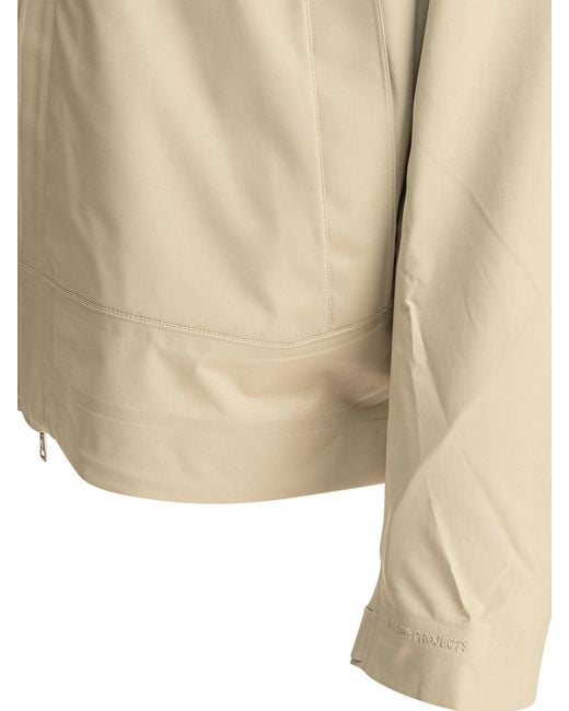 Norse Projects Natural "3L Stand Collar" Waterproof Jacket for men