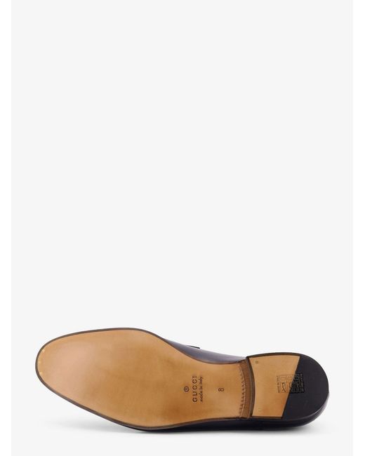Gucci Blue Leather Loafer With Horsebit for men
