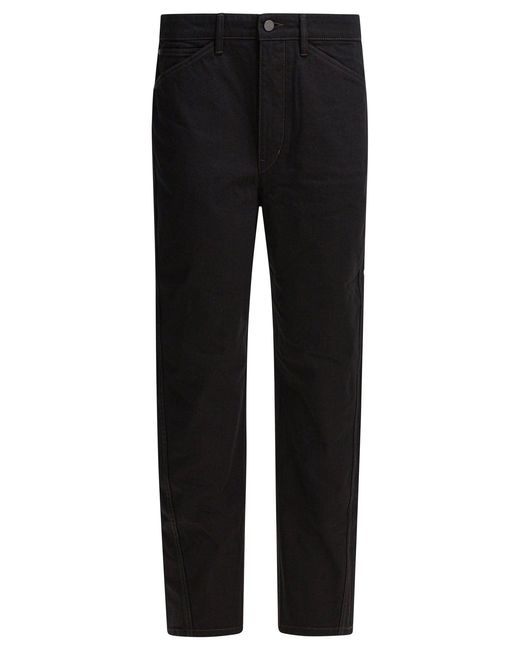 Lemaire Black "Twisted" Jeans