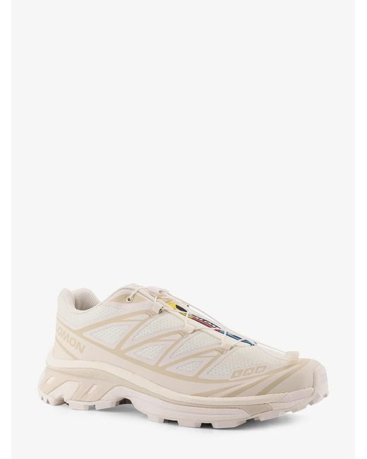 Salomon White Xt-6 Nylon Sneakers for men