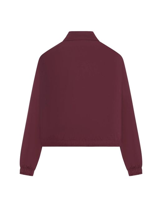 Prada Purple Zippered Light Jacket