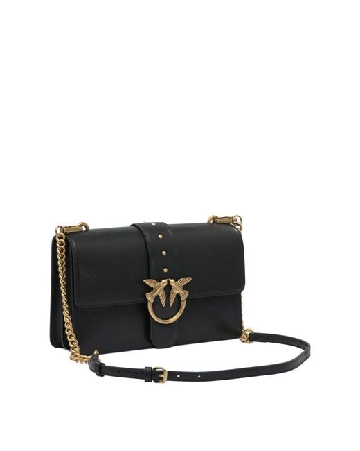 Pinko Black 'Love One Classic' Crossbody Bag