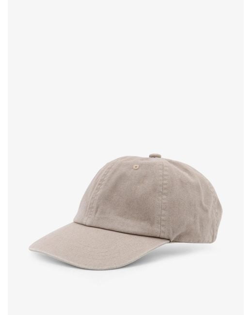 Oamc Peacemaker Gray Baseball Cap Cotton for men