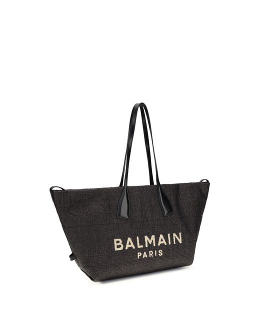 Balmain Black Track Shoulder Bag