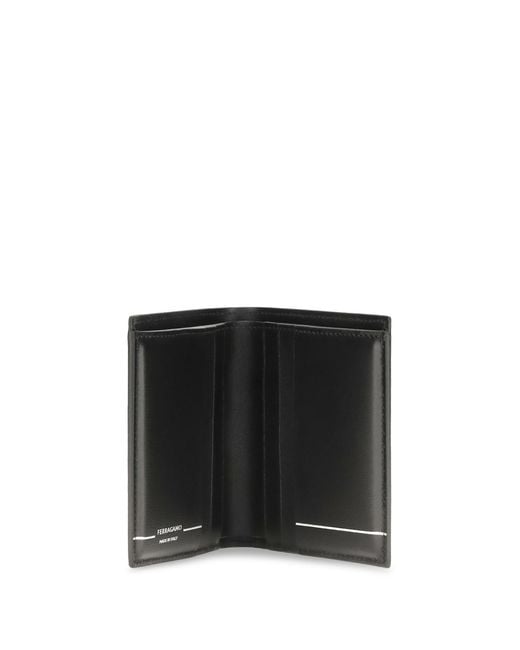 Ferragamo Gray Gancini Bifold Wallet for men