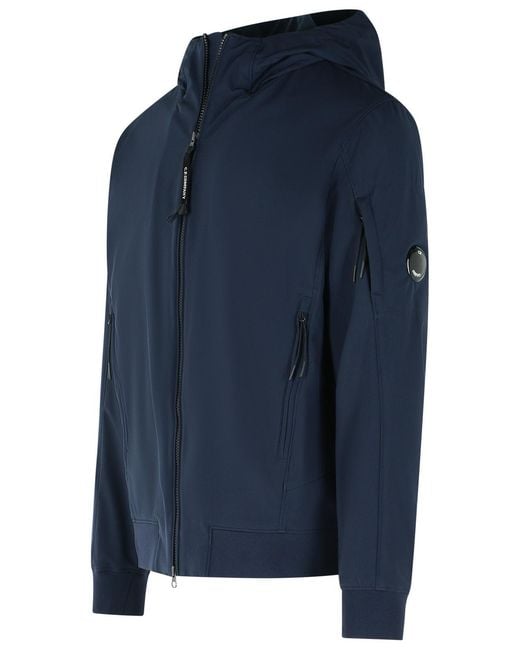 C P Company Blue Polyester Blend Jacket