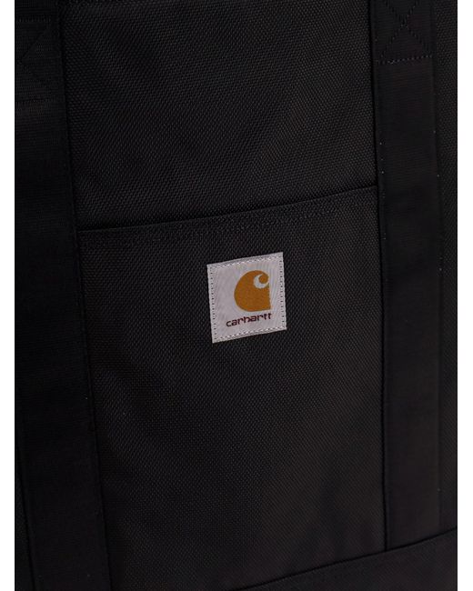 Carhartt Black Dearborn Prescott Canvas Shopping Bag for men