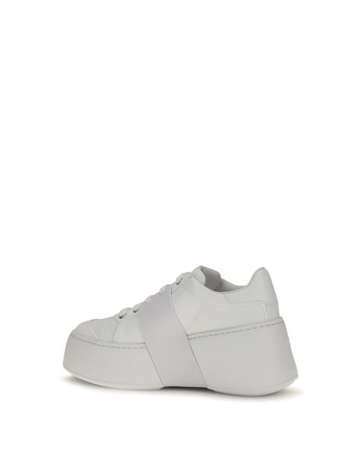 Roger Vivier White Viv' Skate Sneakers