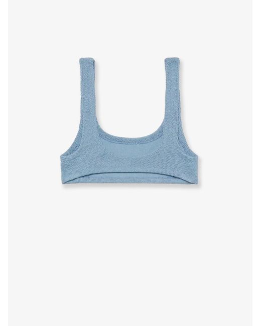 Mc2 Saint Barth Blue Bikini Top Naima Nylon