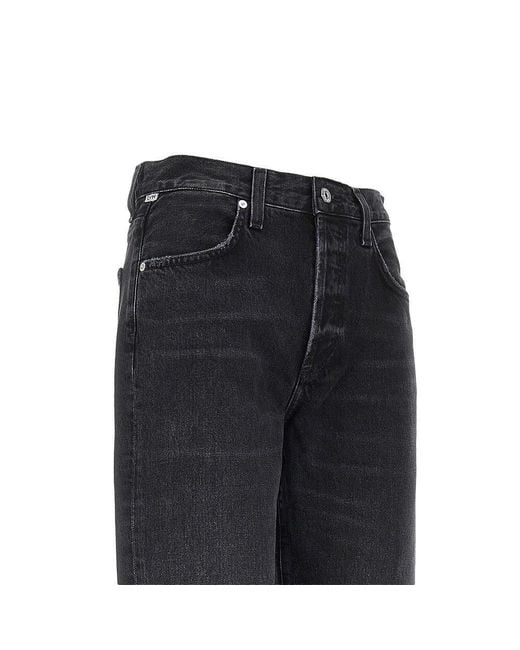 Citizens of Humanity Black 'Annina Straight' Jeans