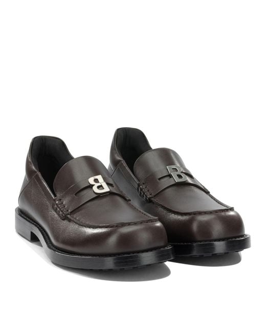 Balenciaga Black Calf Leather Loafers