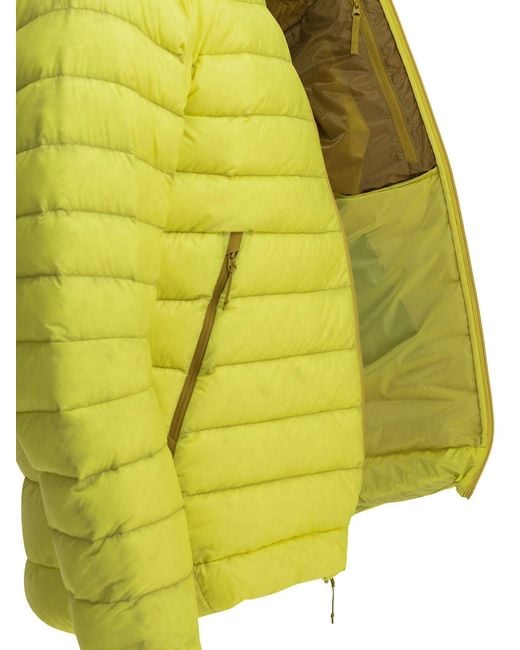 Arc'teryx Yellow "Cerium" Short Down Jacket
