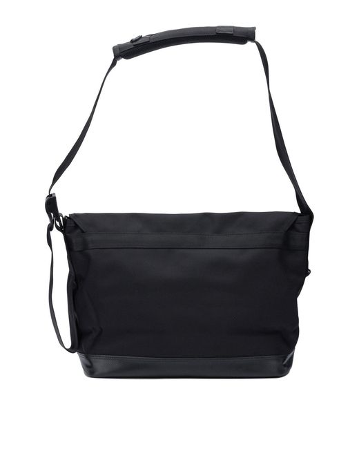 PORTER-YOSHIDA & CO Black "Heat" Medium Crossbody Bag for men