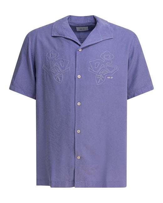 NN07 Purple Ares Shirts for men