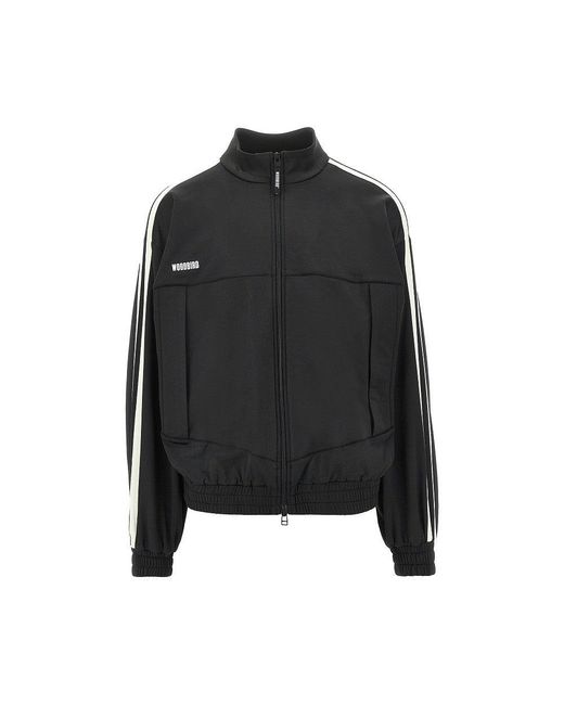 Woodbird Black 'Wbchang' Track Jacket for men