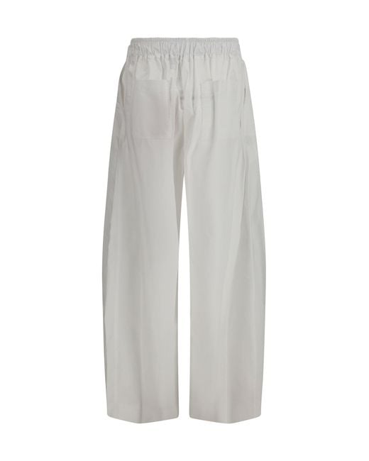 THE LATEST White Dora Wide Leg Pants