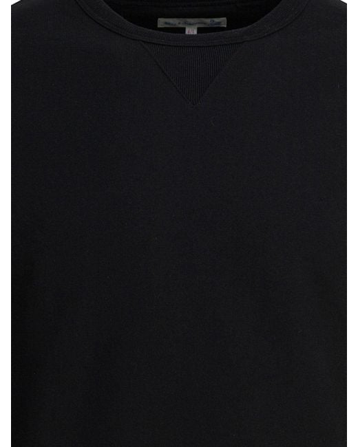 Merz B. Schwanen Black Loopwheeled Sweatshirts for men