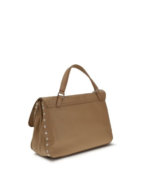 Zanellato Natural Shoulder Bag Postina Daily