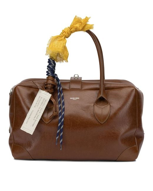 Golden Goose Deluxe Brand Brown "Vita" Large Handbag