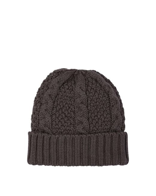 Rakku Brown Souffle Beanie Wvcastoro