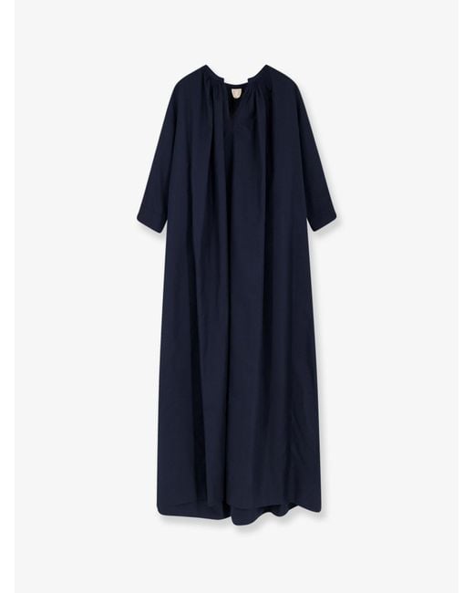 Aspesi Blue Dresses Cotone